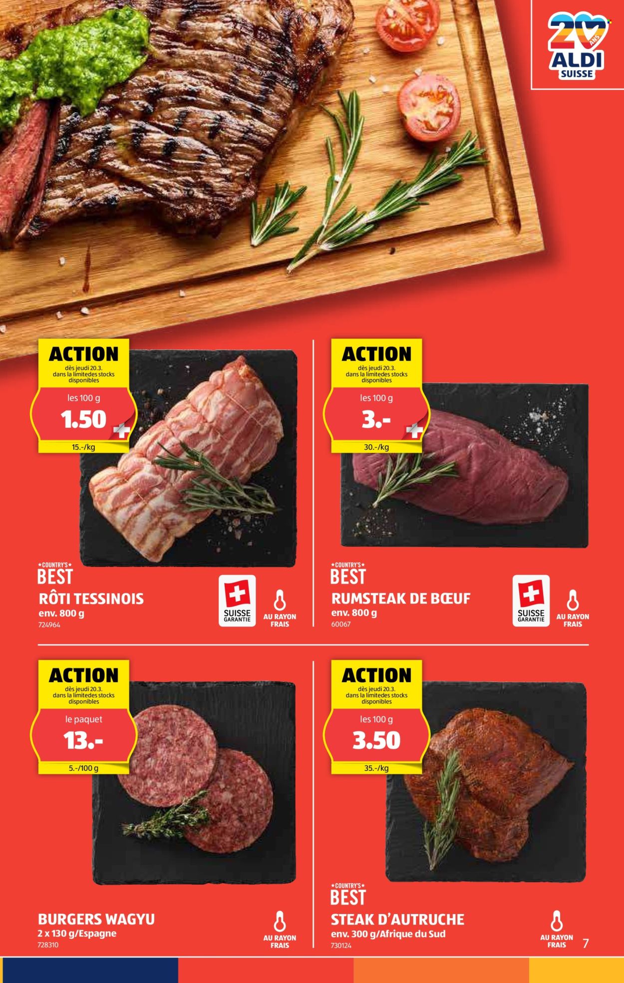 Catalogue Aldi - 20.3.2025 - 26.3.2025. Page 7