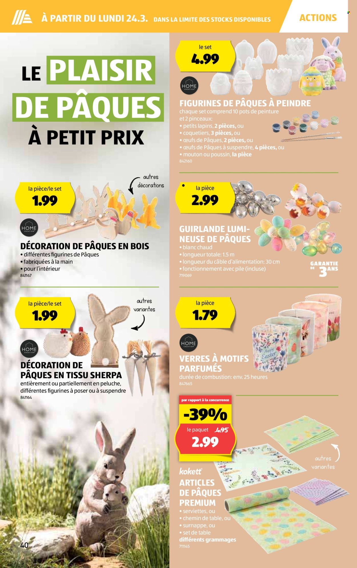 Catalogue Aldi - 20.3.2025 - 26.3.2025. Page 40
