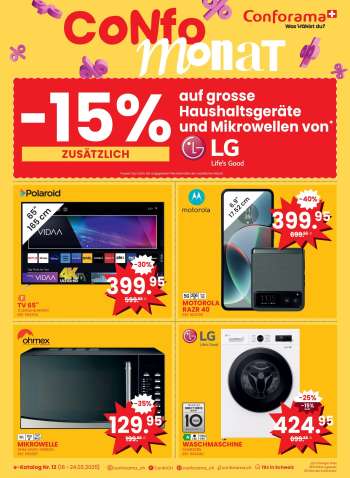 Catalogue Conforama - 18.3.2025 - 24.3.2025.