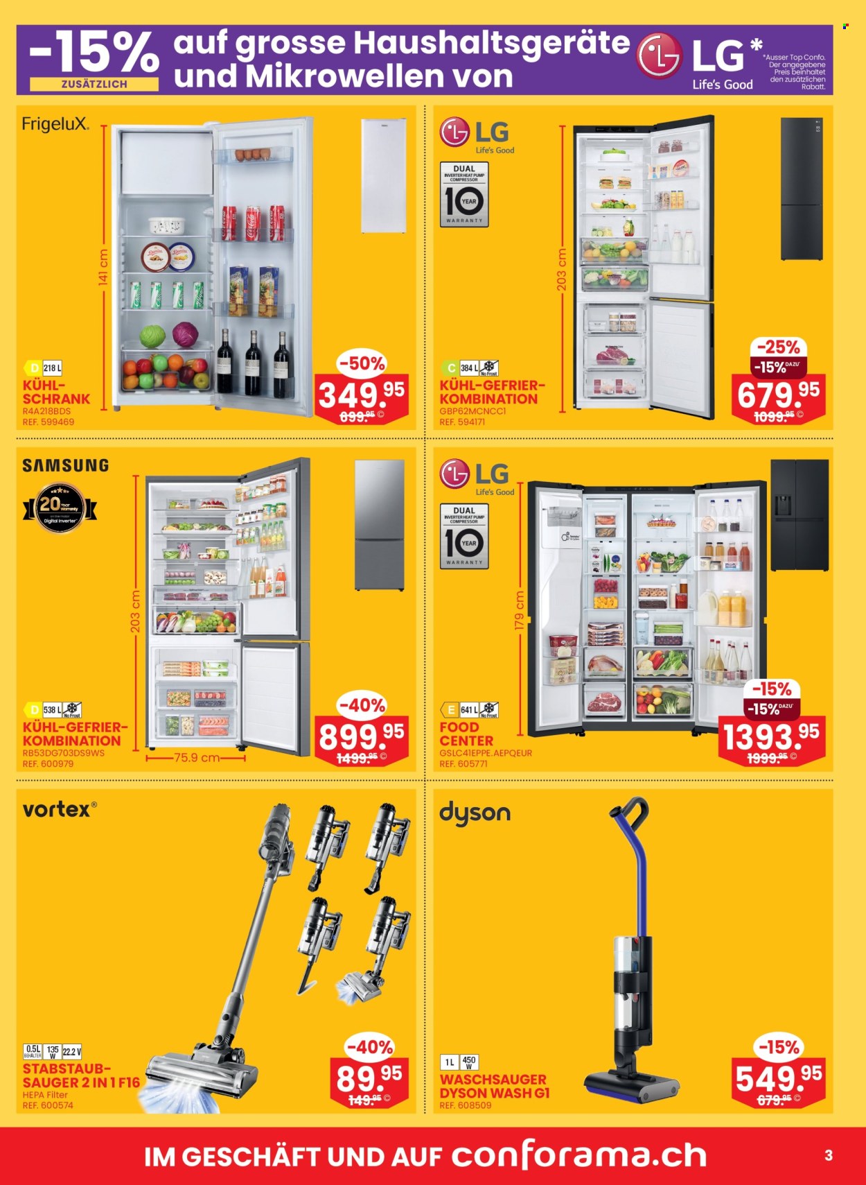 Volantino Conforama - 18.3.2025 - 24.3.2025. Pagina 3