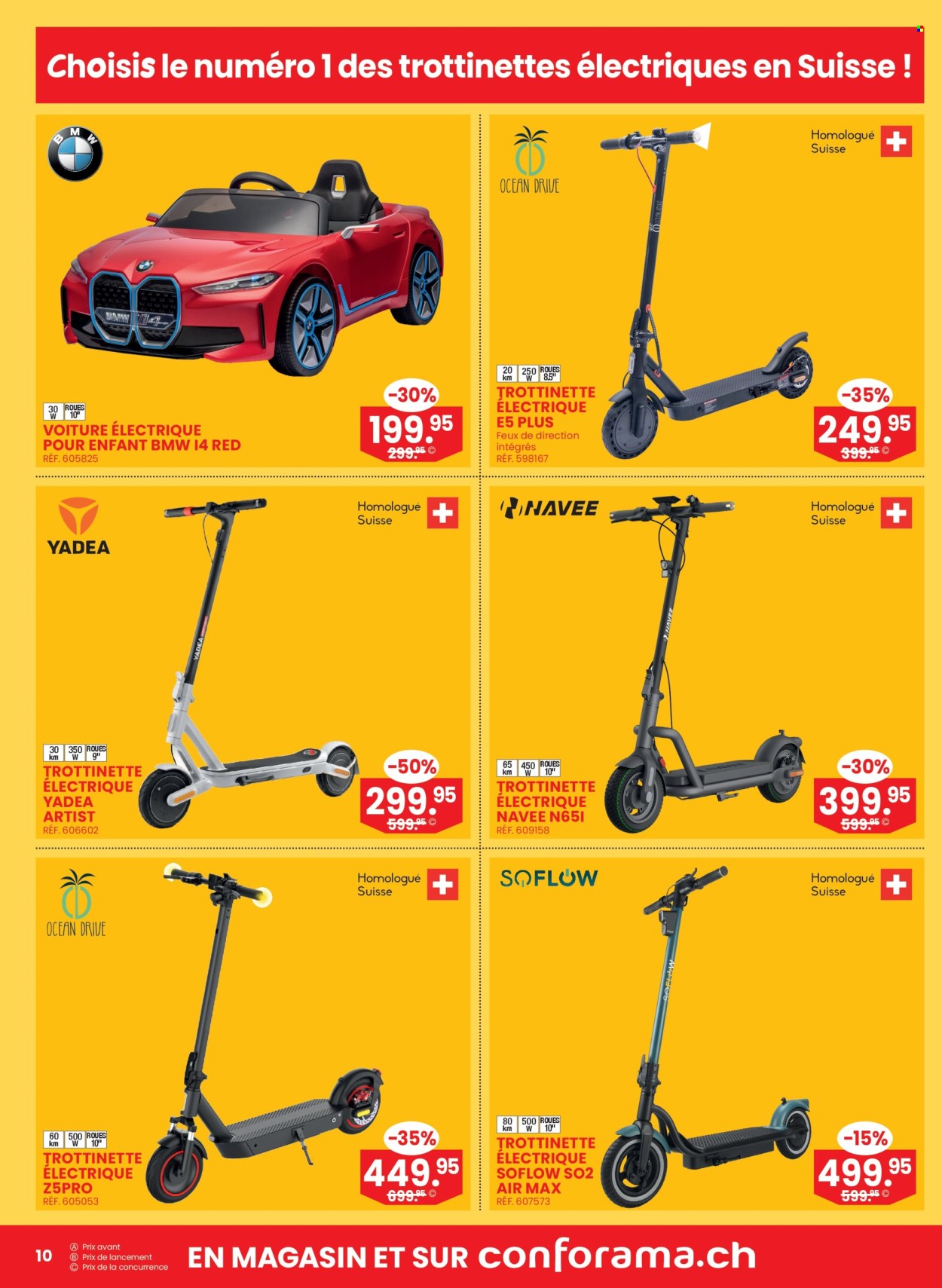 Volantino Conforama - 18.3.2025 - 24.3.2025. Pagina 10