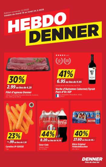 Catalogue Denner - 18.3.2025 - 24.3.2025.