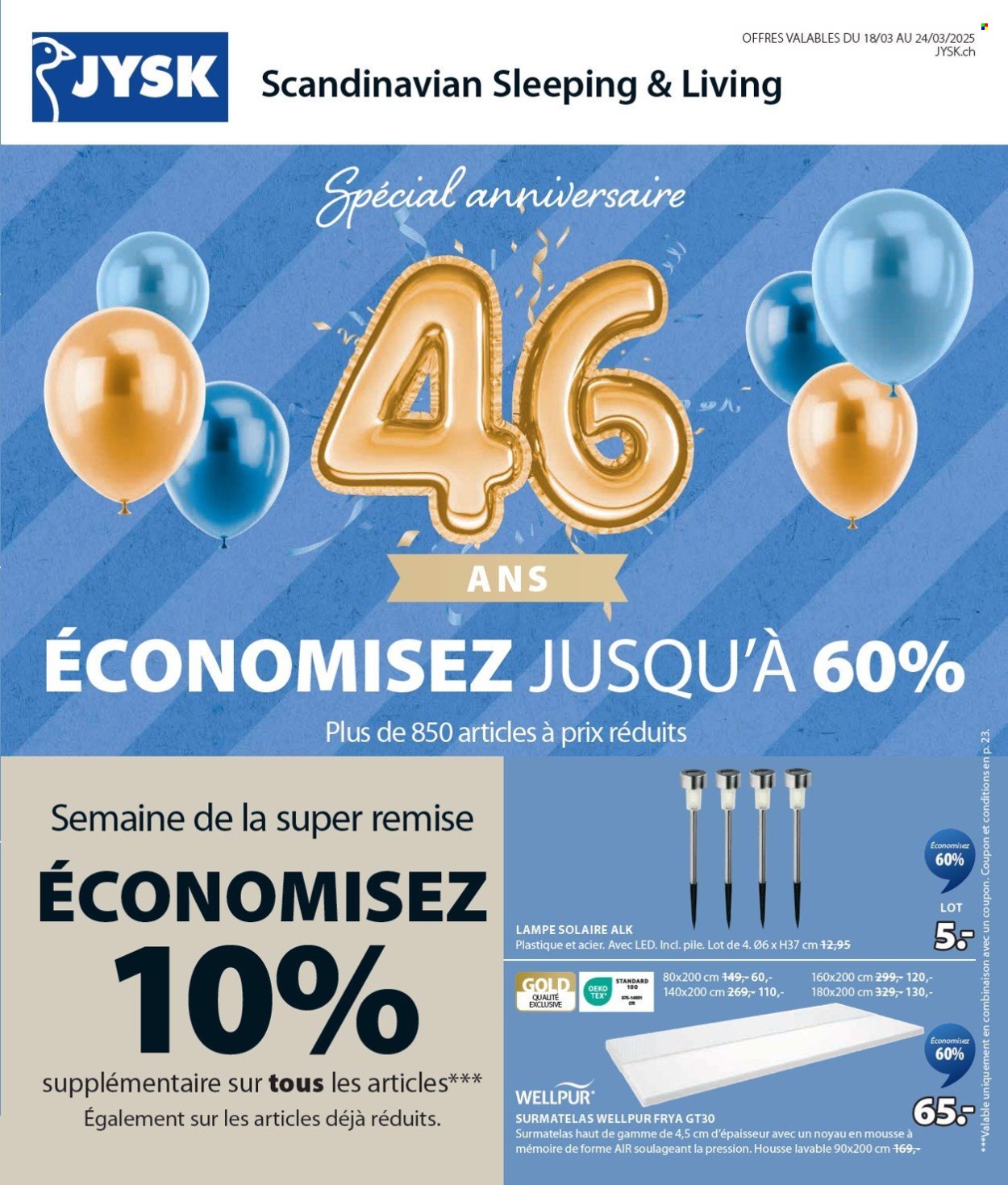 Volantino JYSK - 18.3.2025 - 24.3.2025. Pagina 2