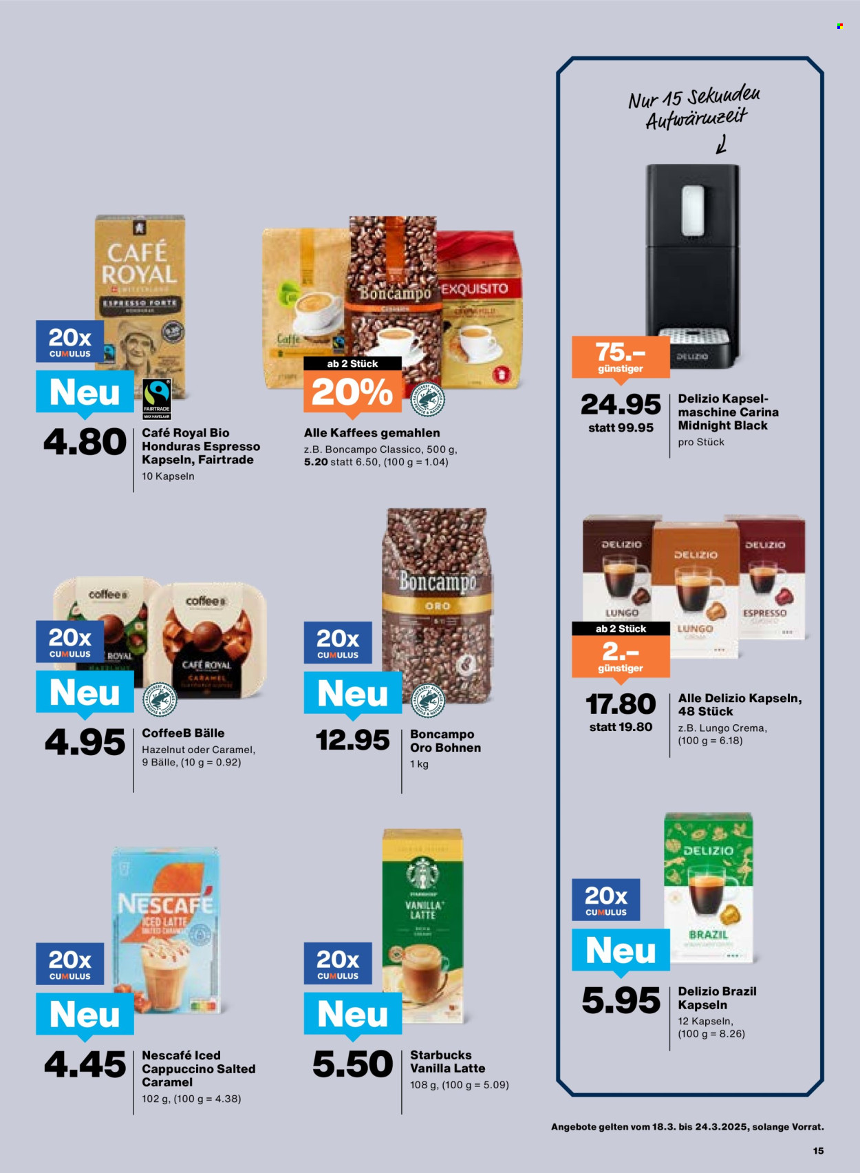 Prospekt Migros - 19.3.2025 - 24.3.2025. Seite 15