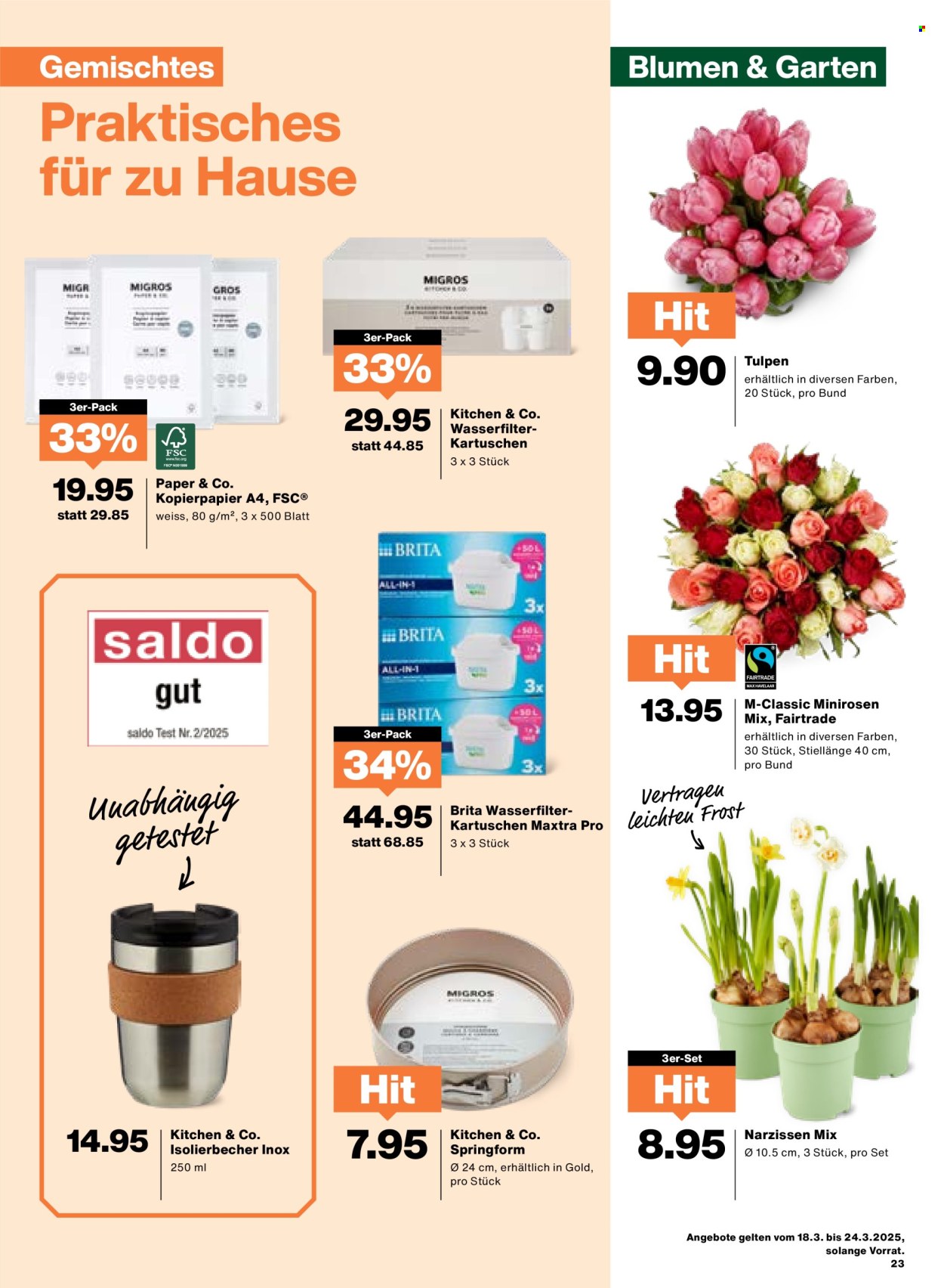 Prospekt Migros - 19.3.2025 - 24.3.2025. Seite 23