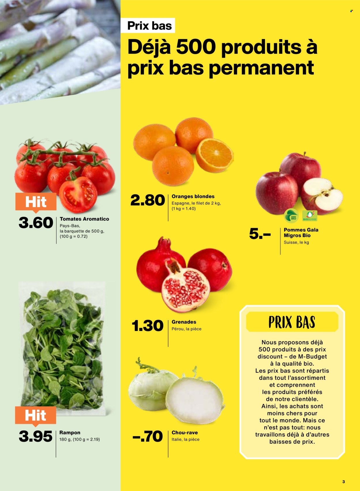 Prospekt Migros - 18.3.2025 - 24.3.2025. Seite 3