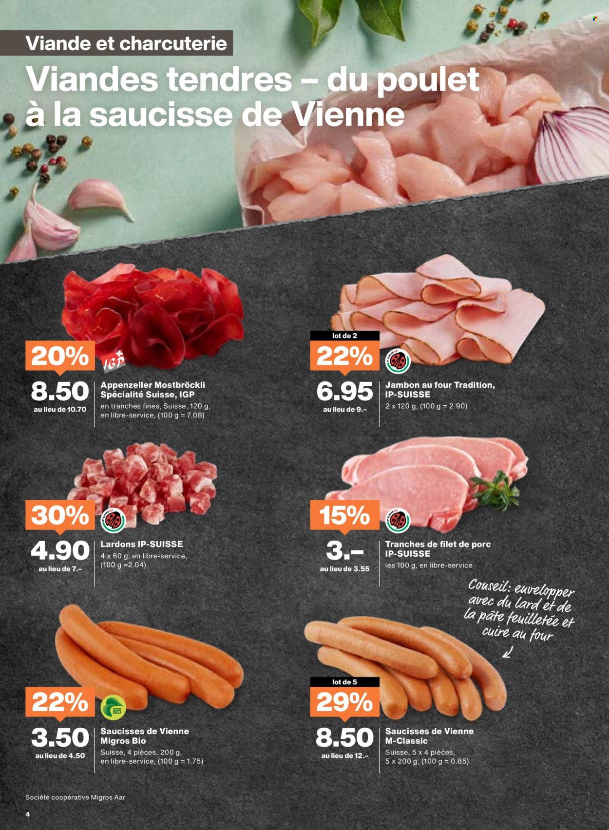Prospekt Migros - 18.3.2025 - 24.3.2025. Seite 4