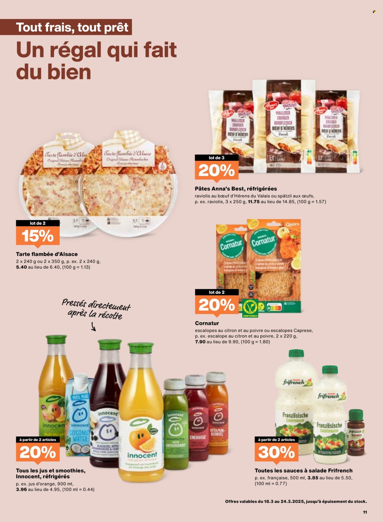 Prospekt Migros - 18.3.2025 - 24.3.2025. Seite 11