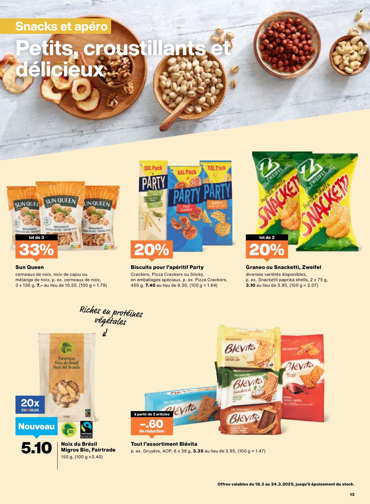 Prospekt Migros - 18.3.2025 - 24.3.2025. Seite 13
