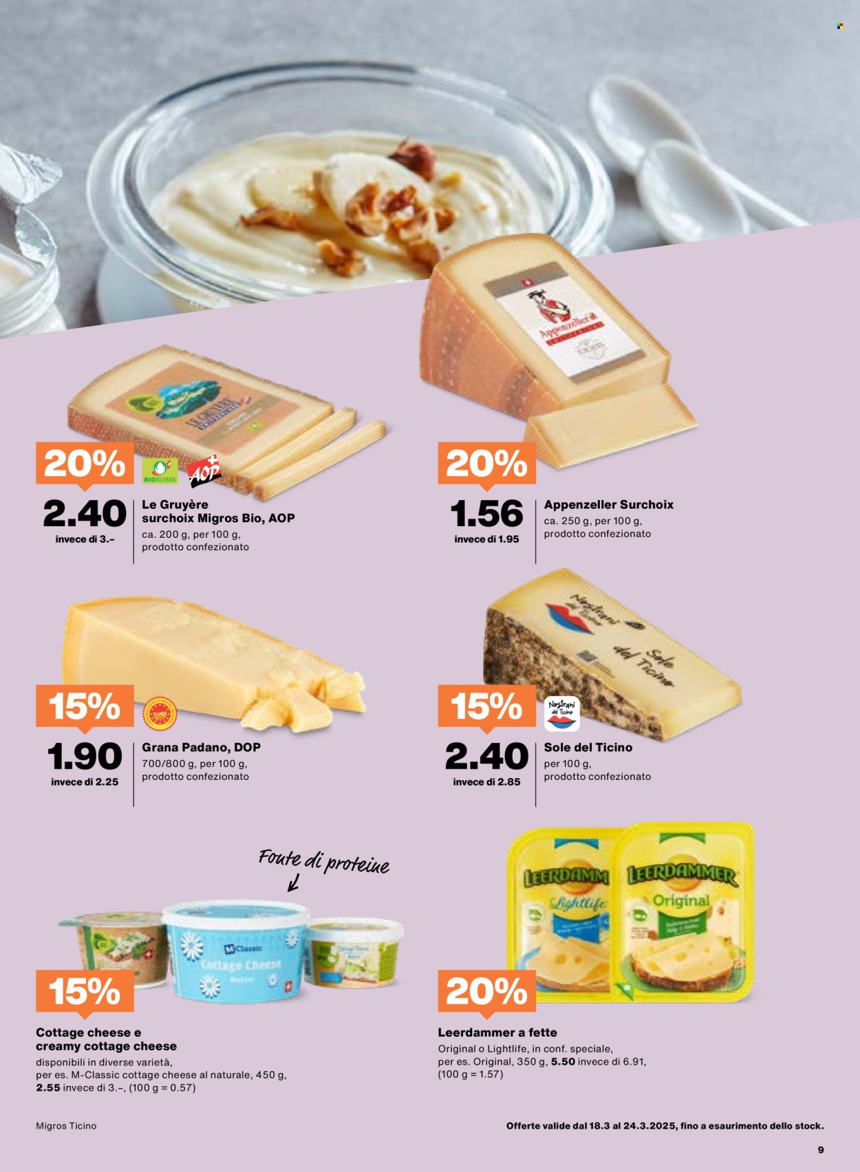 Prospekt Migros - 18.3.2025 - 24.3.2025. Seite 9