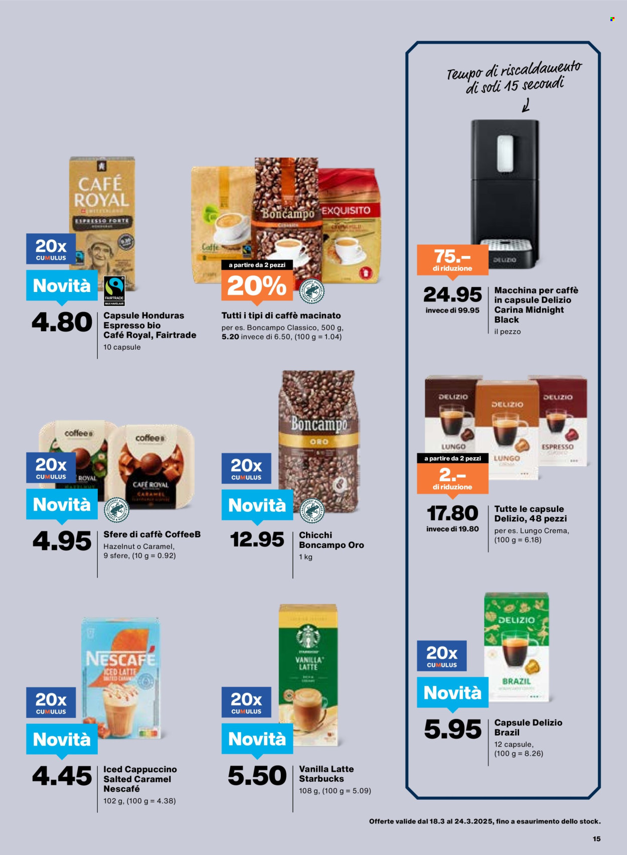 Prospekt Migros - 18.3.2025 - 24.3.2025. Seite 15