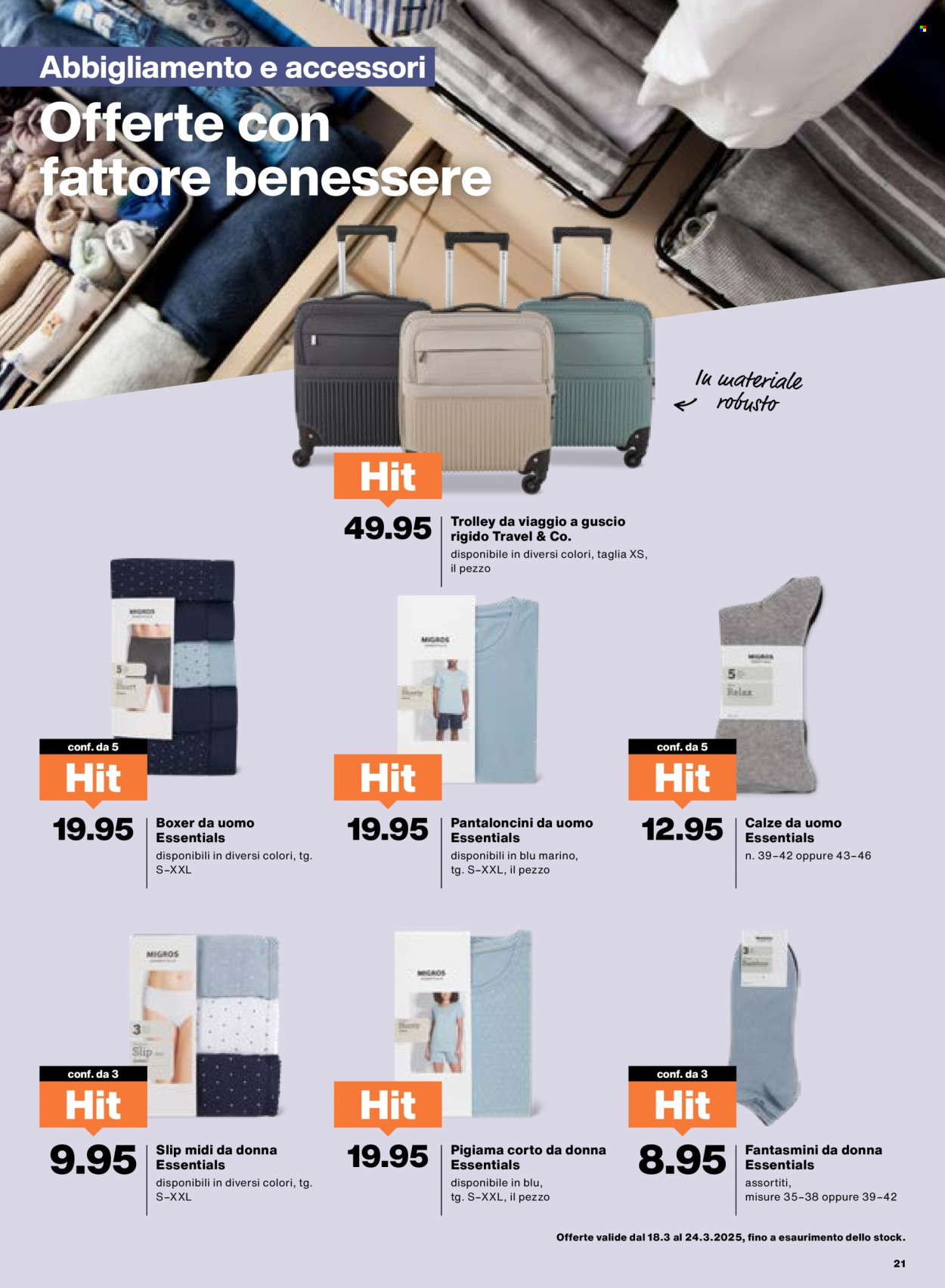 Prospekt Migros - 18.3.2025 - 24.3.2025. Seite 21
