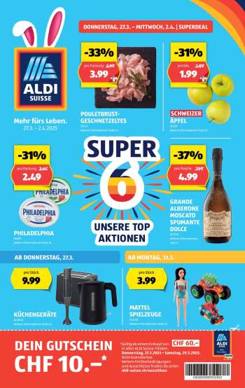 Volantino Aldi - 27.3.2025 - 2.4.2025.