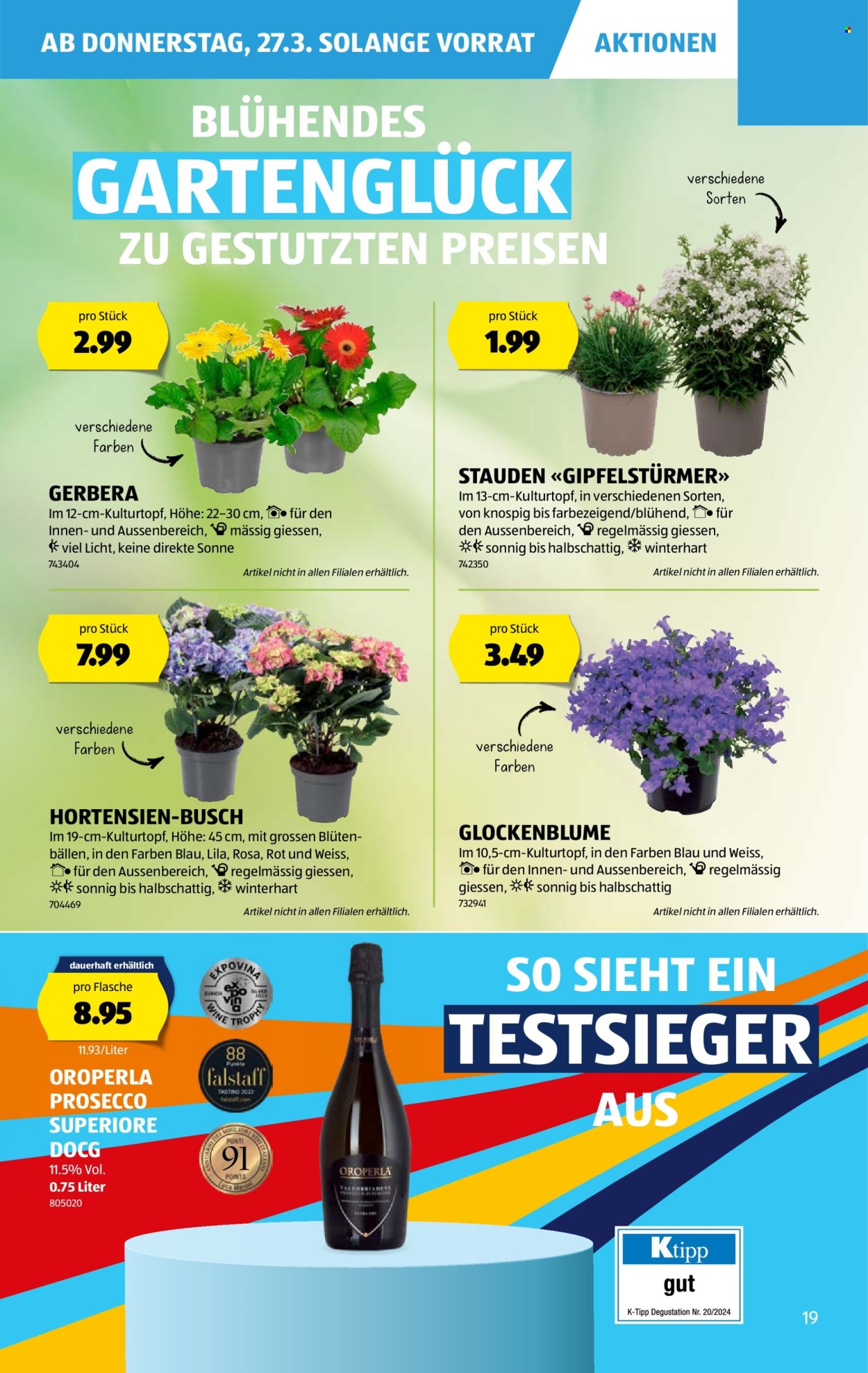 Volantino Aldi - 27.3.2025 - 2.4.2025. Pagina 19