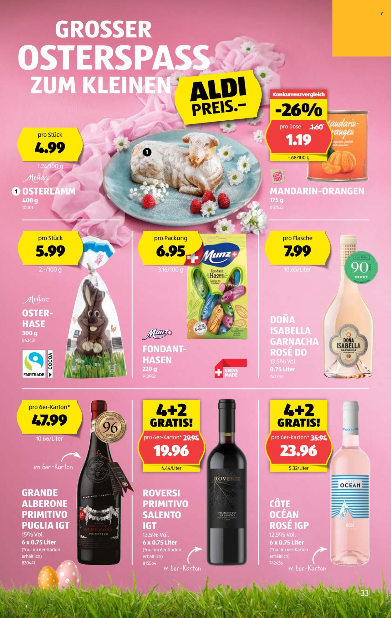 Volantino Aldi - 27.3.2025 - 2.4.2025. Pagina 33