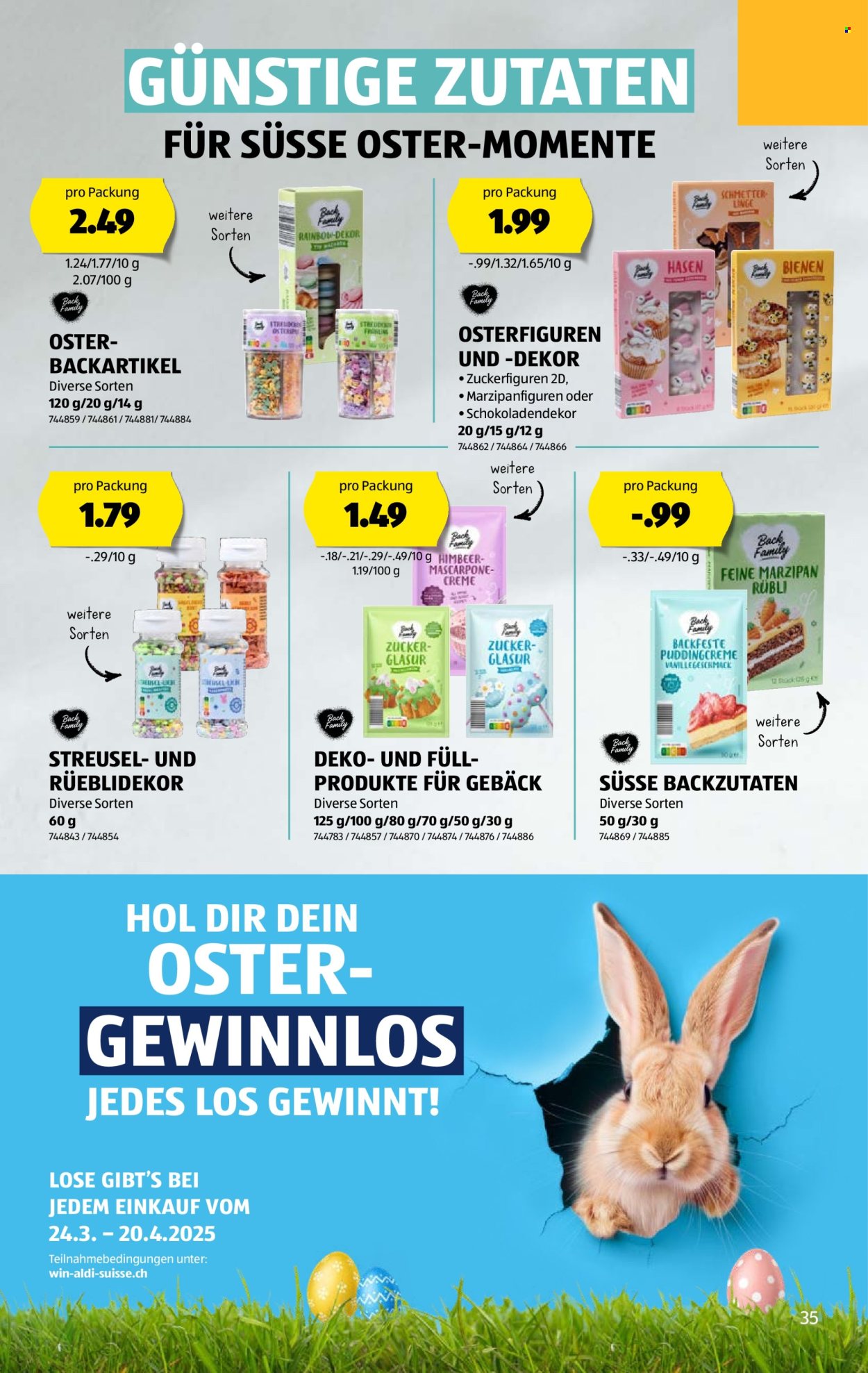 Volantino Aldi - 27.3.2025 - 2.4.2025. Pagina 35