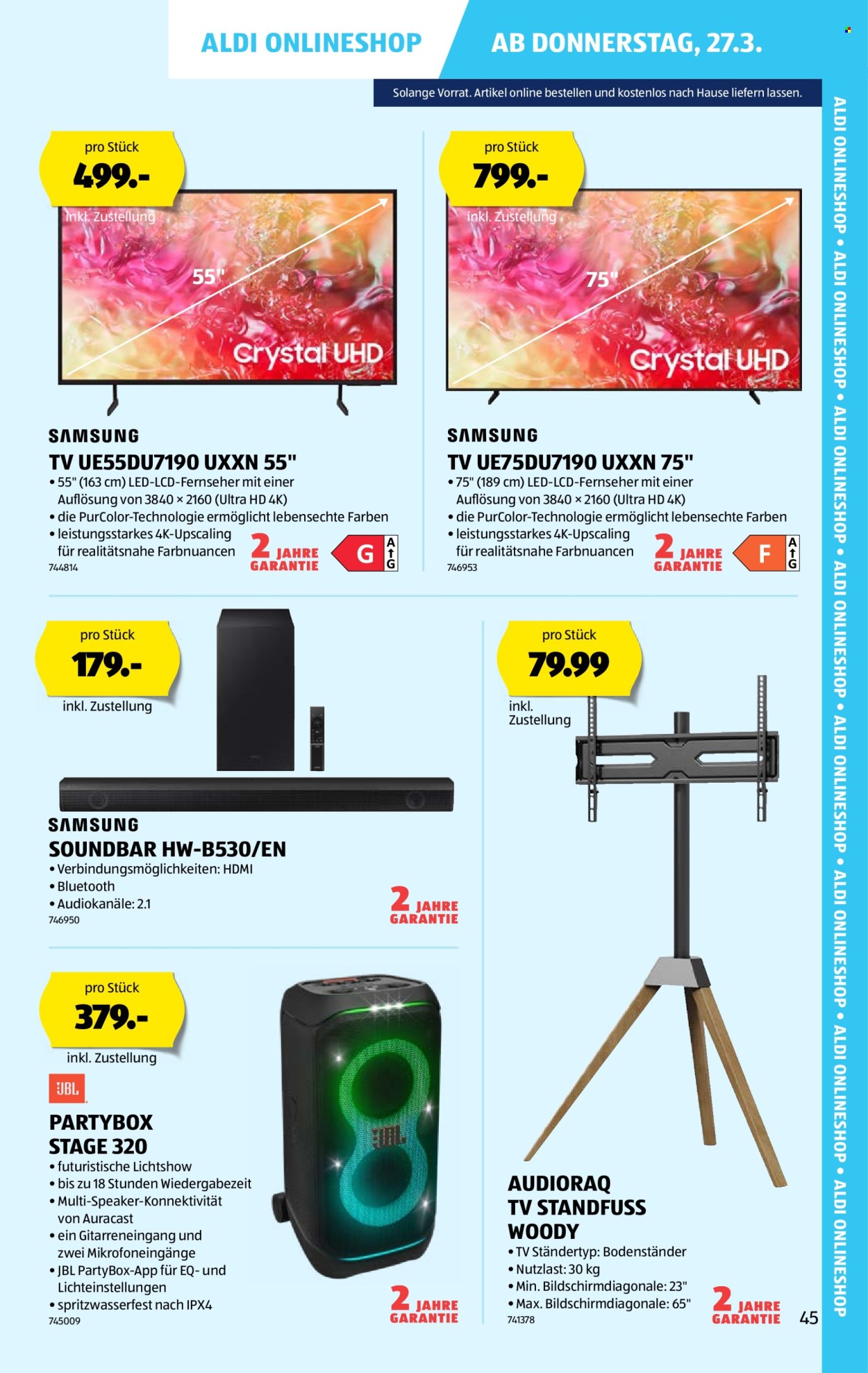 Volantino Aldi - 27.3.2025 - 2.4.2025. Pagina 45