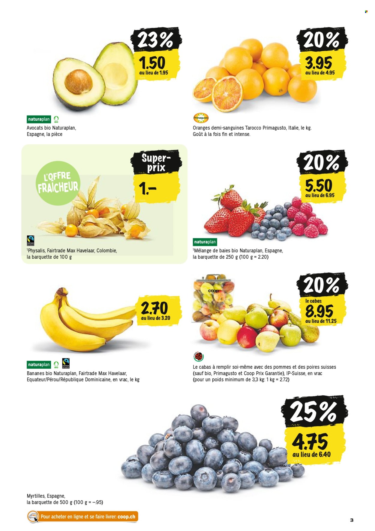 Prospekt Coop - 20.3.2025 - 26.3.2025. Seite 3