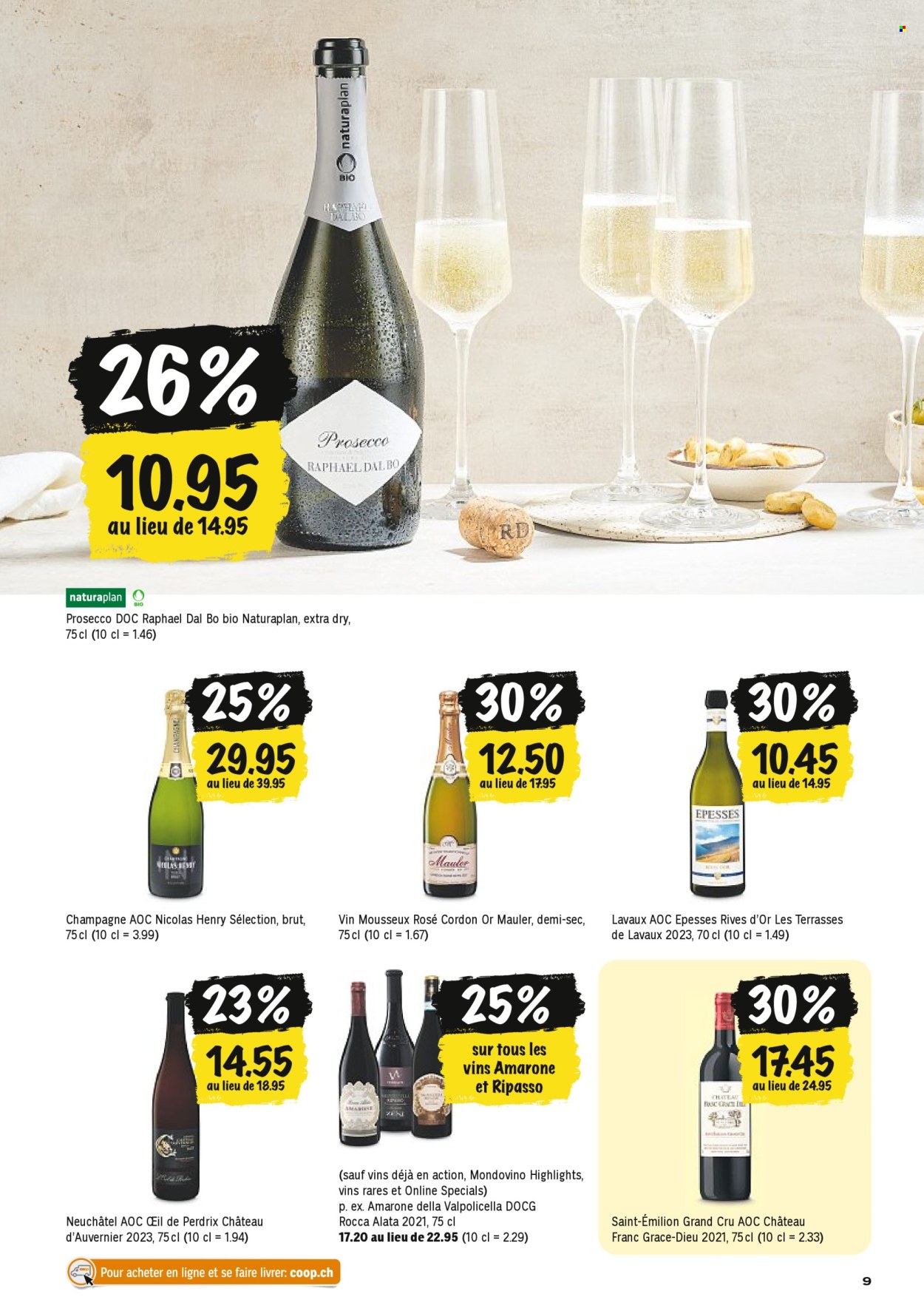 Prospekt Coop - 20.3.2025 - 26.3.2025. Seite 9