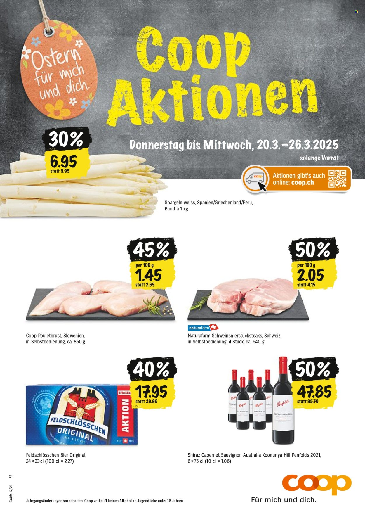 Prospekt Coop - 20.3.2025 - 26.3.2025. Seite 1