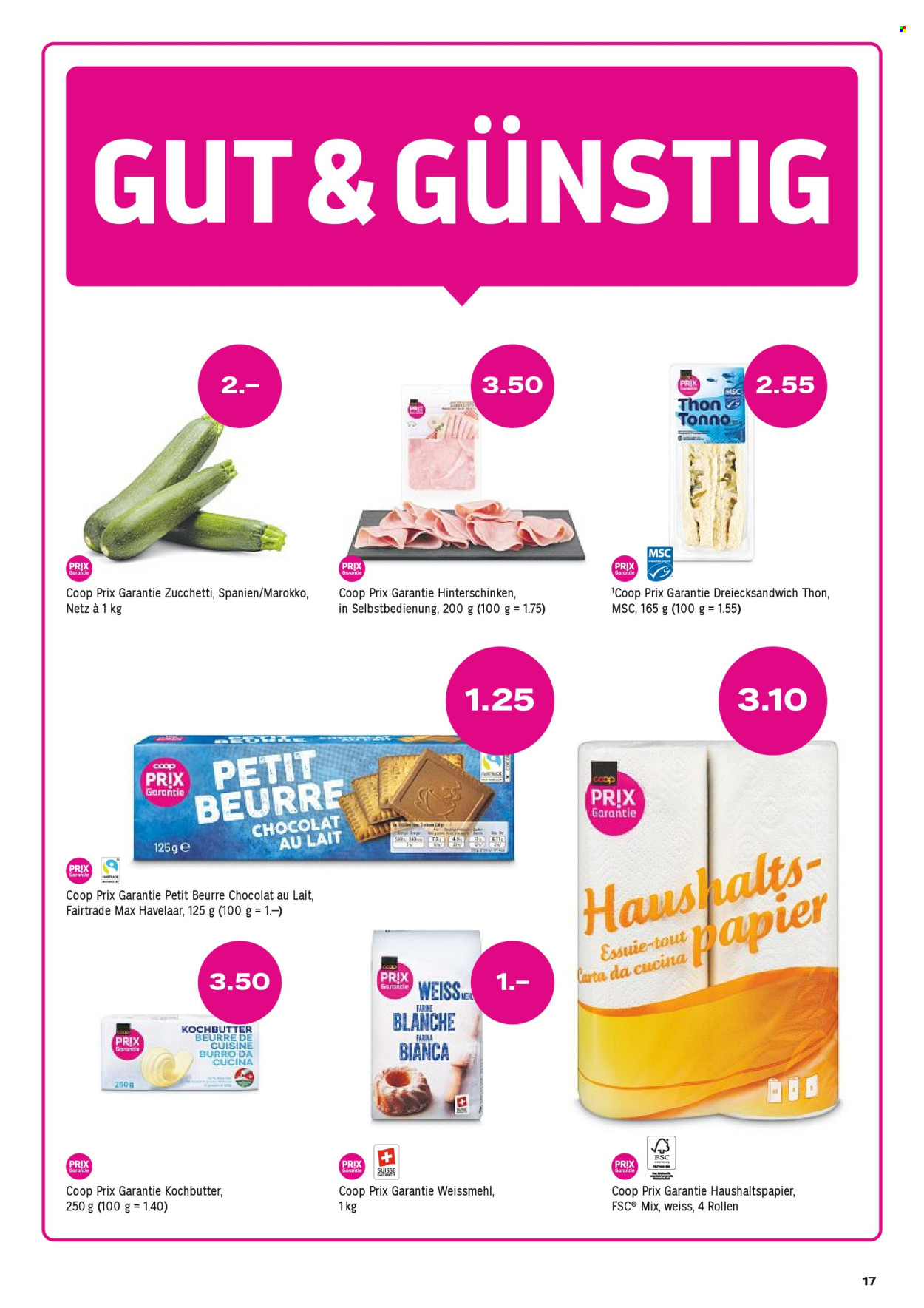 Prospekt Coop - 20.3.2025 - 26.3.2025. Seite 17