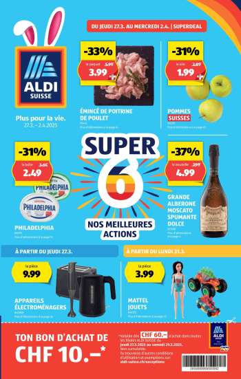 Volantino Aldi - 27.3.2025 - 2.4.2025.