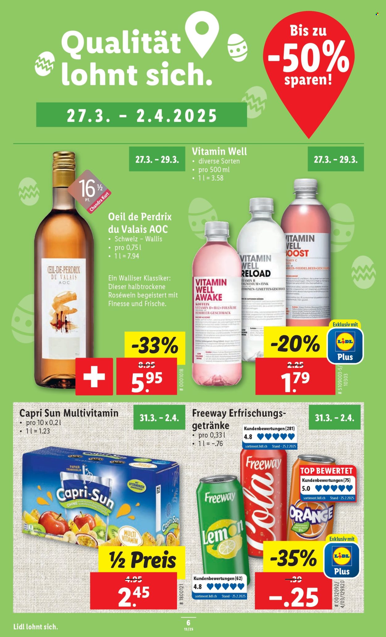 Prospekt Lidl - 27.3.2025 - 2.4.2025. Seite 6