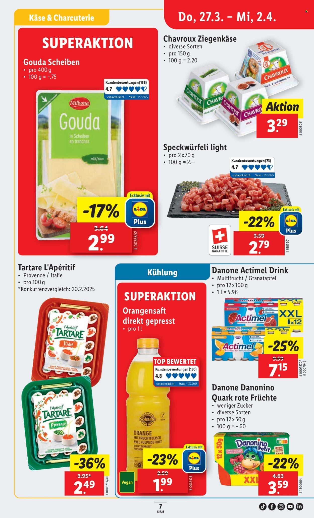 Prospekt Lidl - 27.3.2025 - 2.4.2025. Seite 7