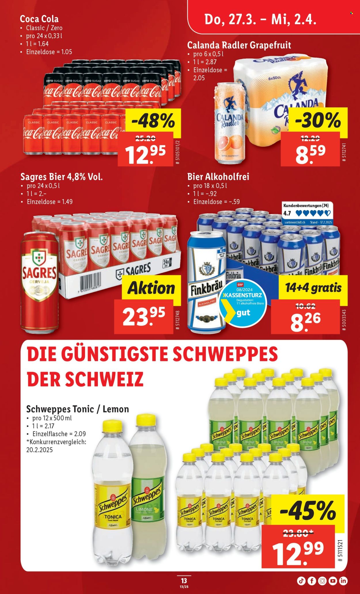 Prospekt Lidl - 27.3.2025 - 2.4.2025. Seite 13