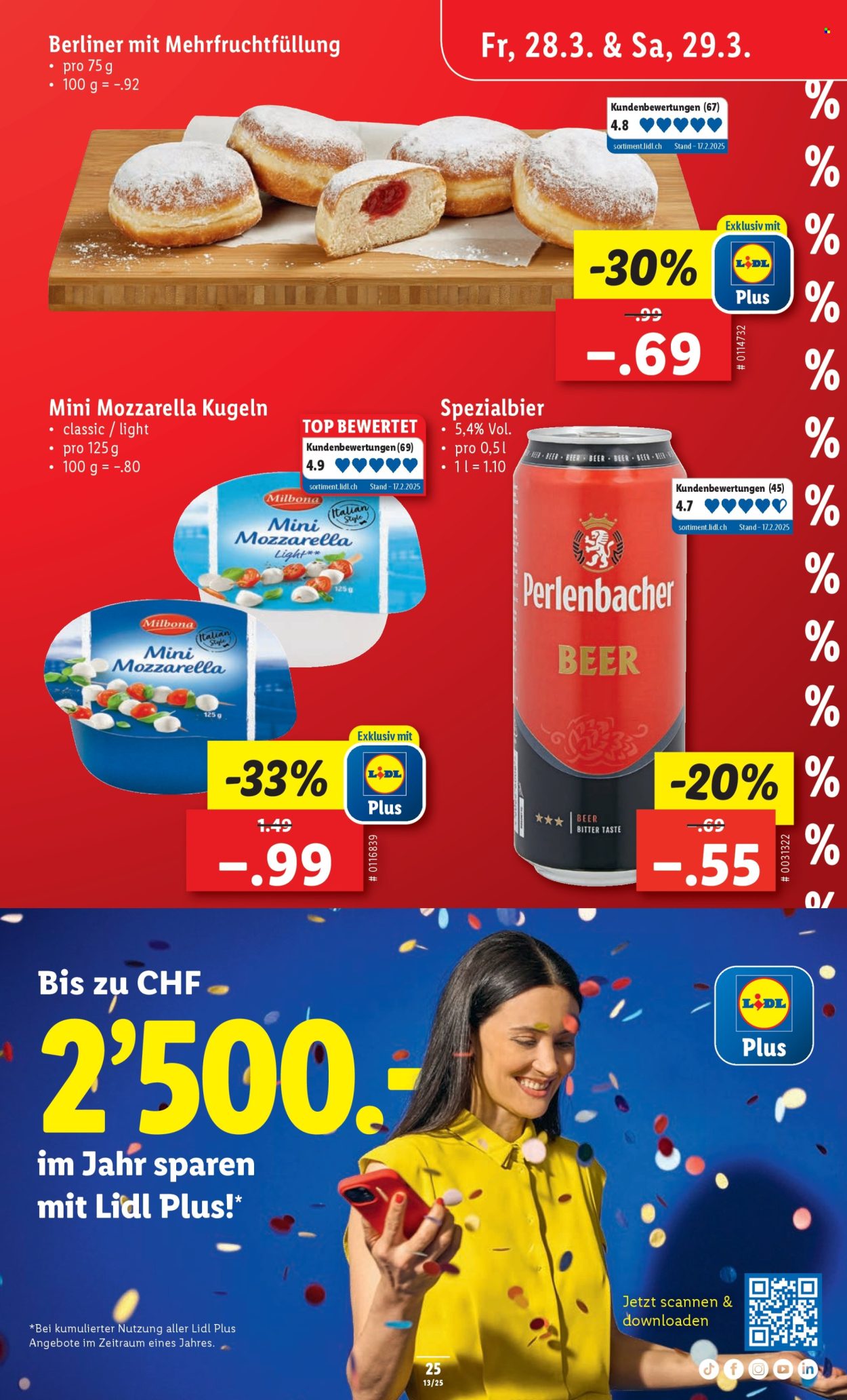 Prospekt Lidl - 27.3.2025 - 2.4.2025. Seite 25