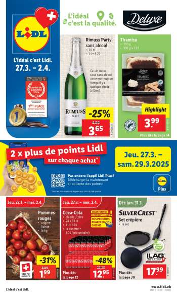 Catalogue Lidl - 27.3.2025 - 2.4.2025.