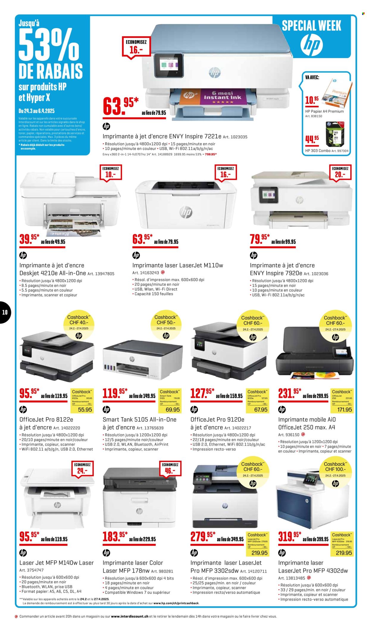 Catalogue Interdiscount - 24.3.2025 - 6.4.2025. Page 10