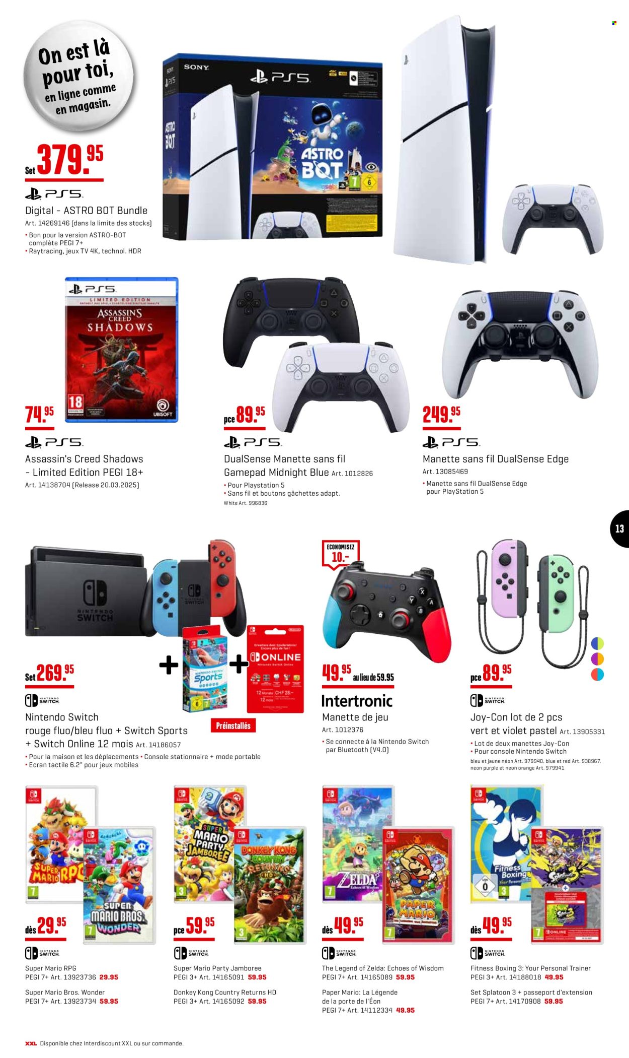 Catalogue Interdiscount - 24.3.2025 - 6.4.2025. Page 13