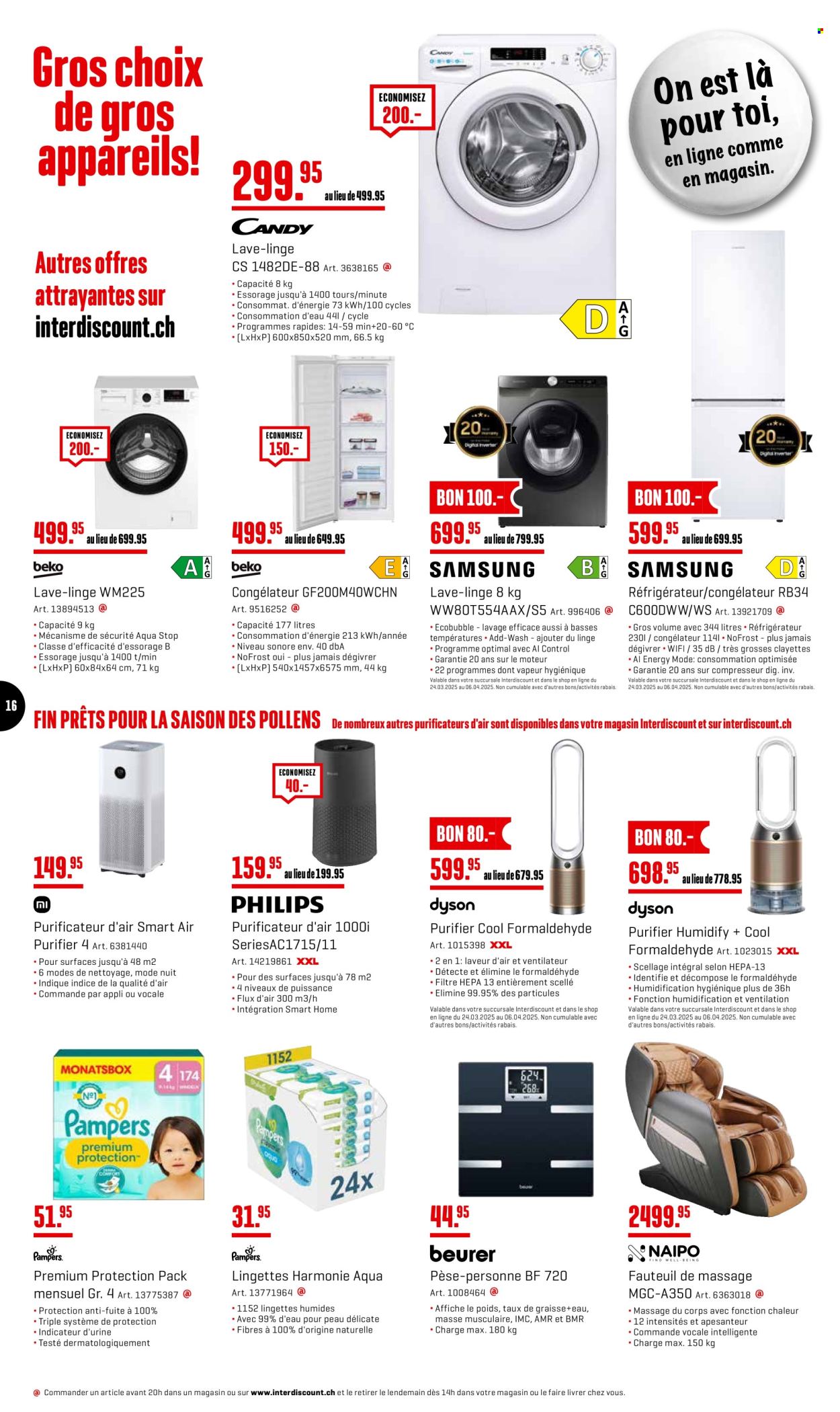 Catalogue Interdiscount - 24.3.2025 - 6.4.2025. Page 16