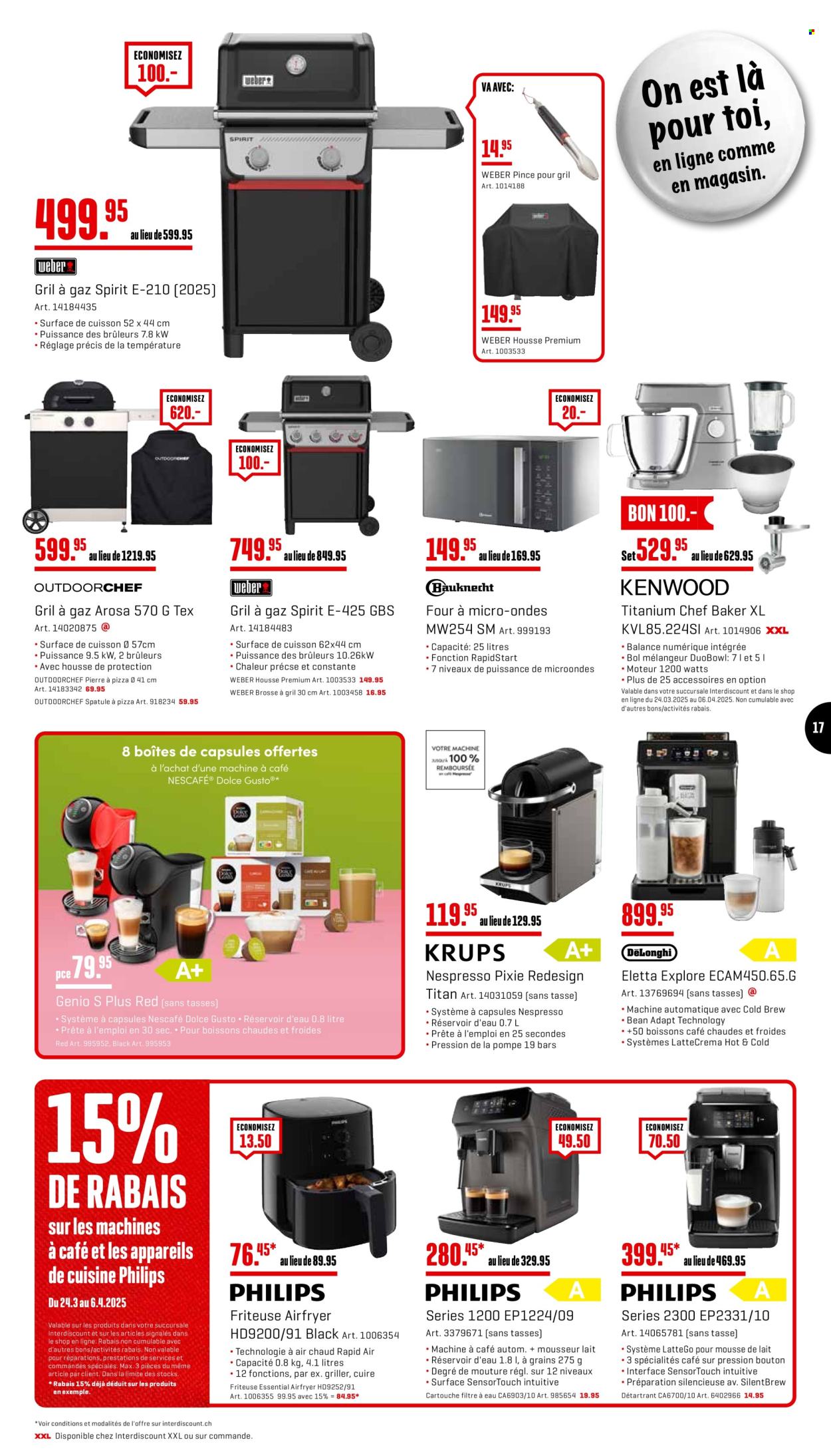 Catalogue Interdiscount - 24.3.2025 - 6.4.2025. Page 17