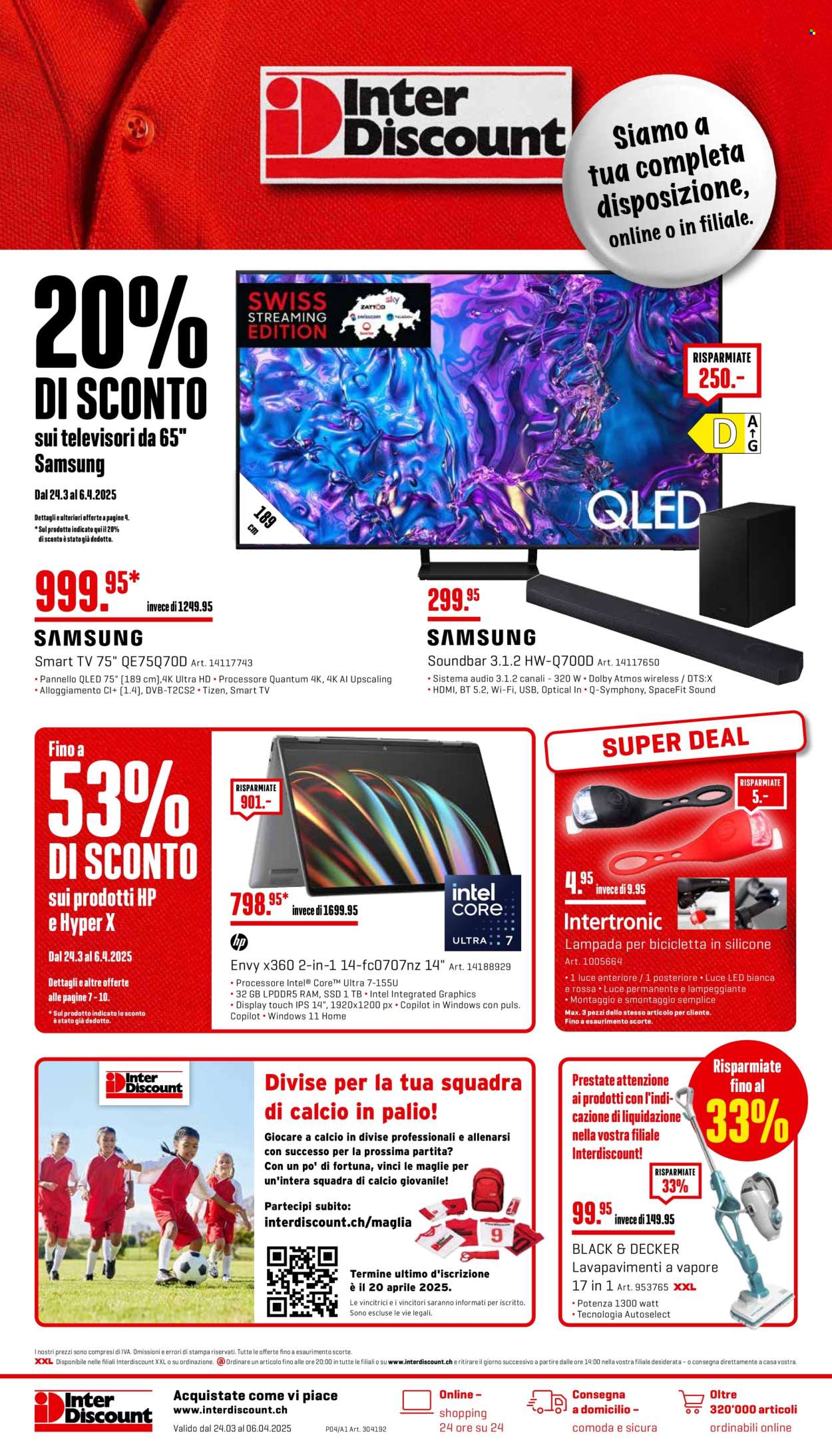 Catalogue Interdiscount - 24.3.2025 - 6.4.2025. Page 1