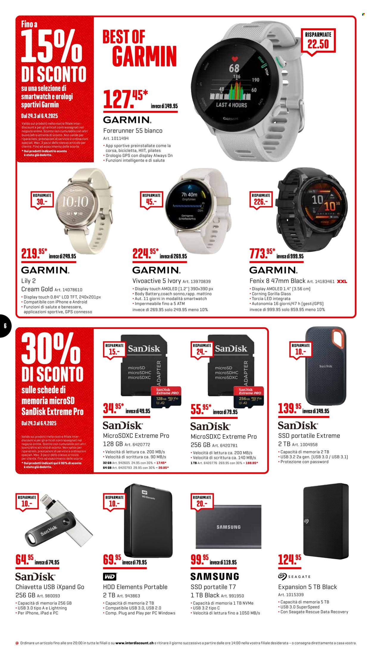 Catalogue Interdiscount - 24.3.2025 - 6.4.2025. Page 6