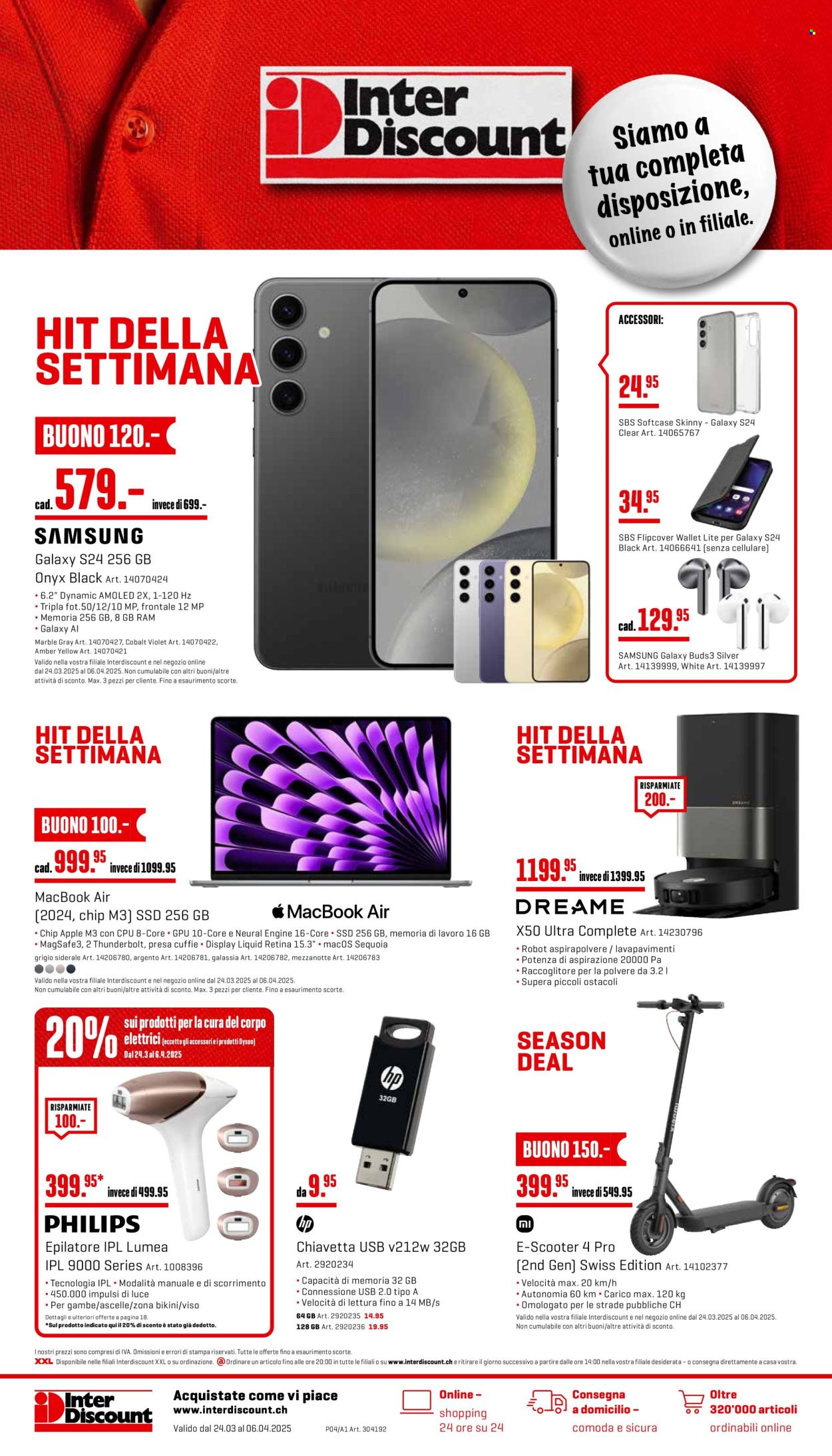 Catalogue Interdiscount - 24.3.2025 - 6.4.2025. Page 20