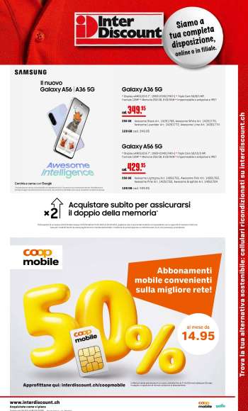 Volantino Interdiscount - 24.3.2025 - 6.4.2025.