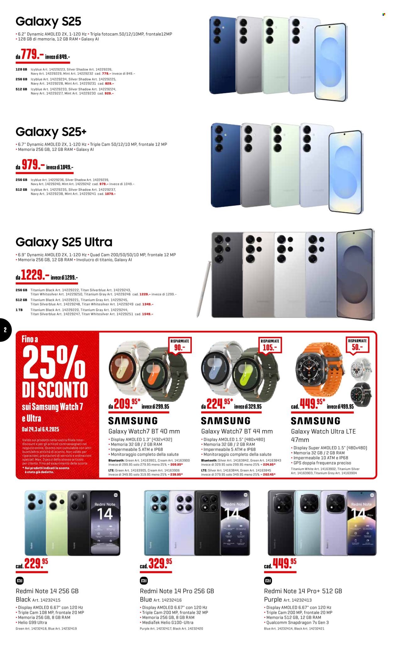 Catalogue Interdiscount - 24.3.2025 - 6.4.2025. Page 2