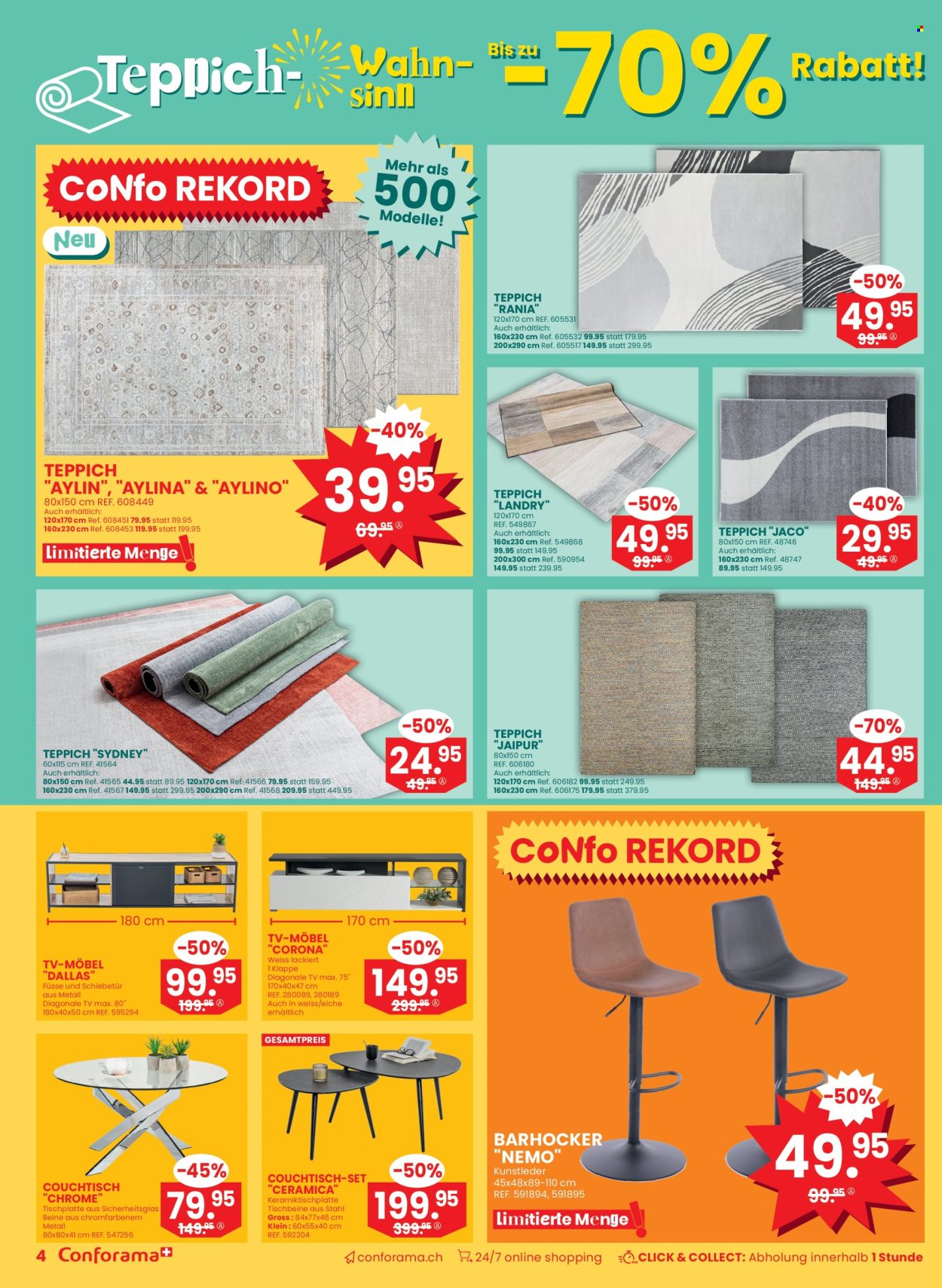 Volantino Conforama - 25.3.2025 - 8.4.2025. Pagina 4