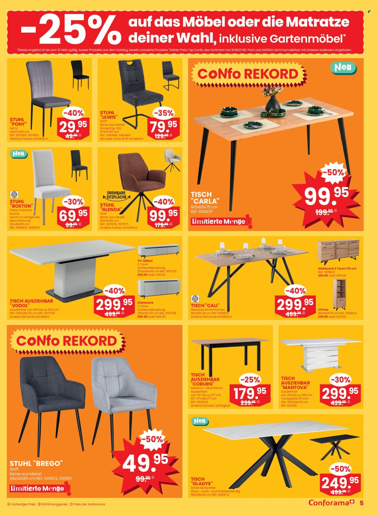 Volantino Conforama - 25.3.2025 - 8.4.2025. Pagina 5