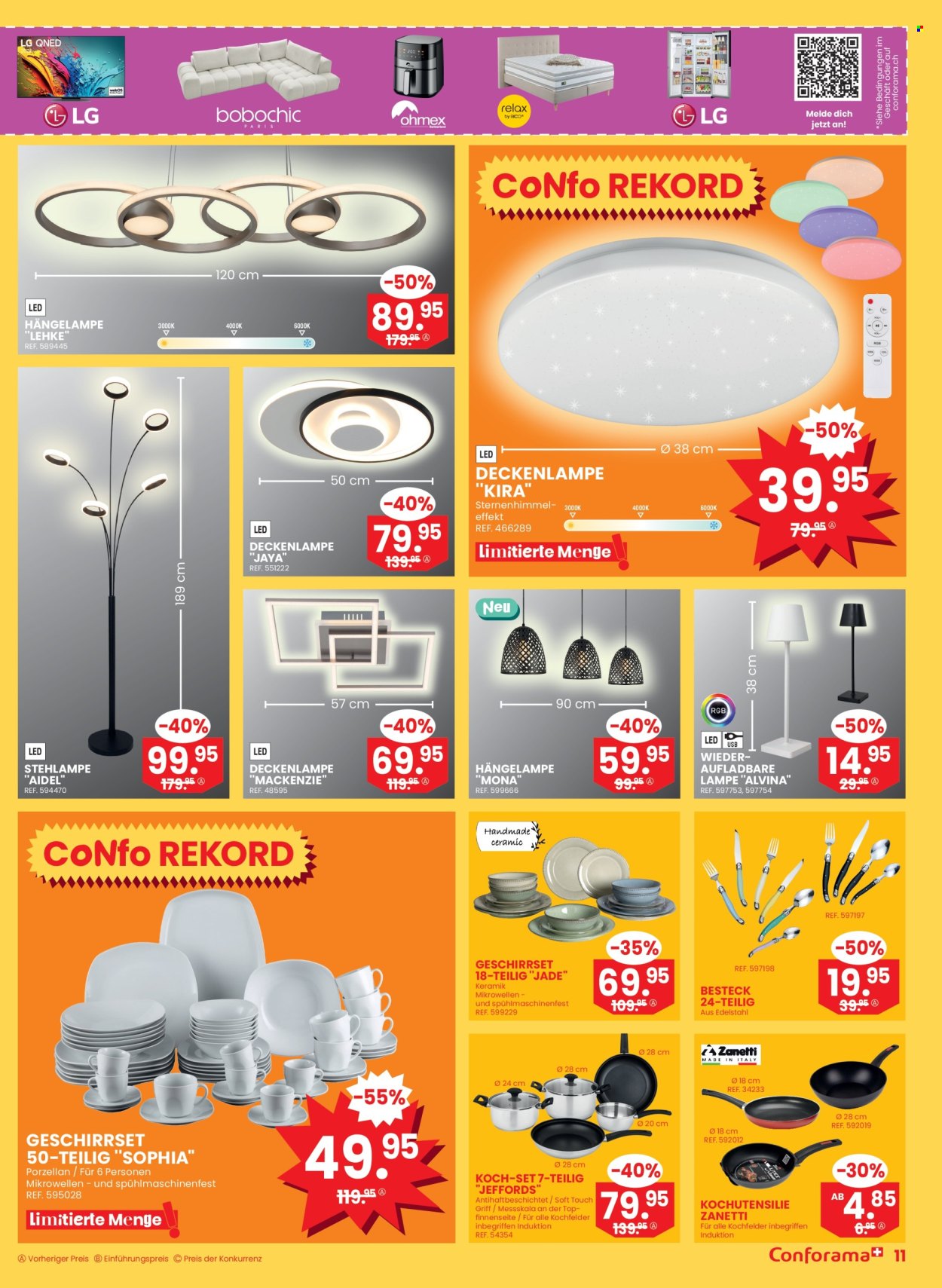 Volantino Conforama - 25.3.2025 - 8.4.2025. Pagina 11
