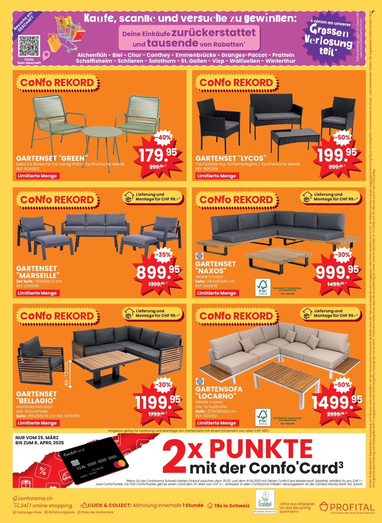 Volantino Conforama - 25.3.2025 - 8.4.2025. Pagina 16