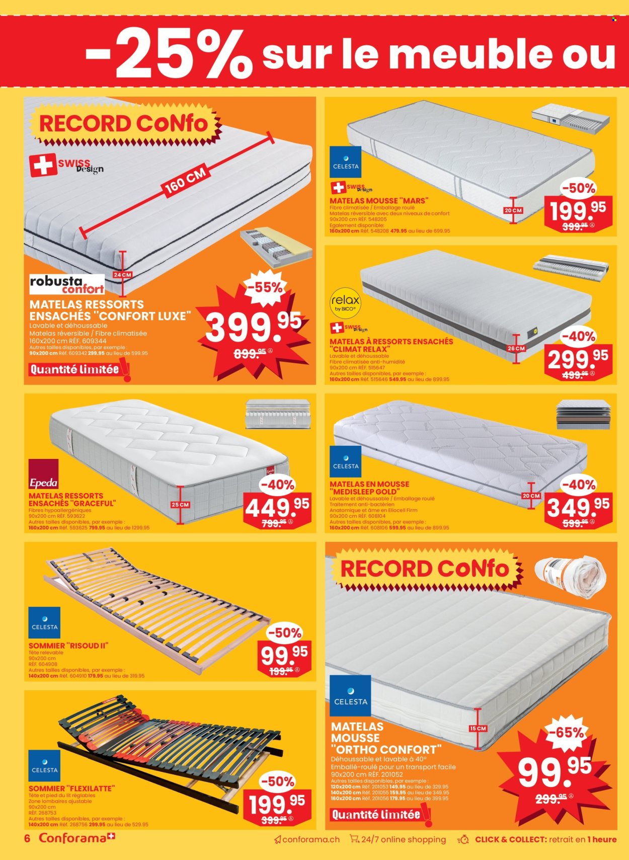 Catalogue Conforama - 25.3.2025 - 8.4.2025. Page 6