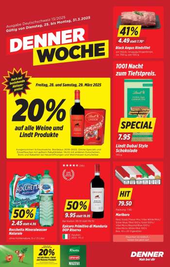 Catalogue Denner - 25.3.2025 - 31.3.2025.