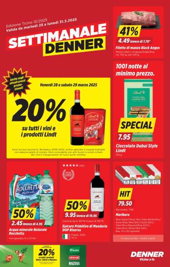 Catalogue Denner - 25.3.2025 - 31.3.2025.