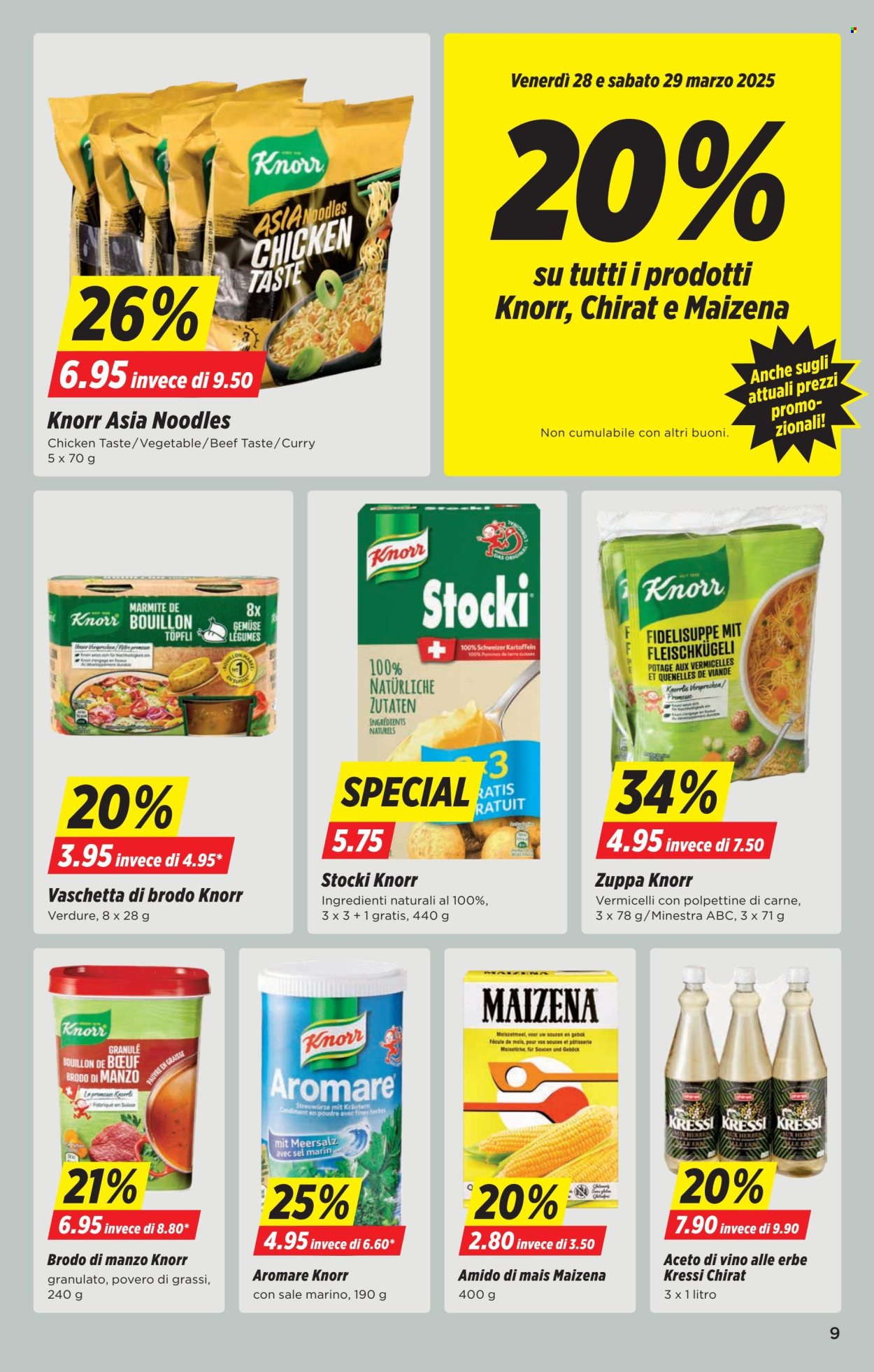 Volantino Denner - 25.3.2025 - 31.3.2025. Pagina 9