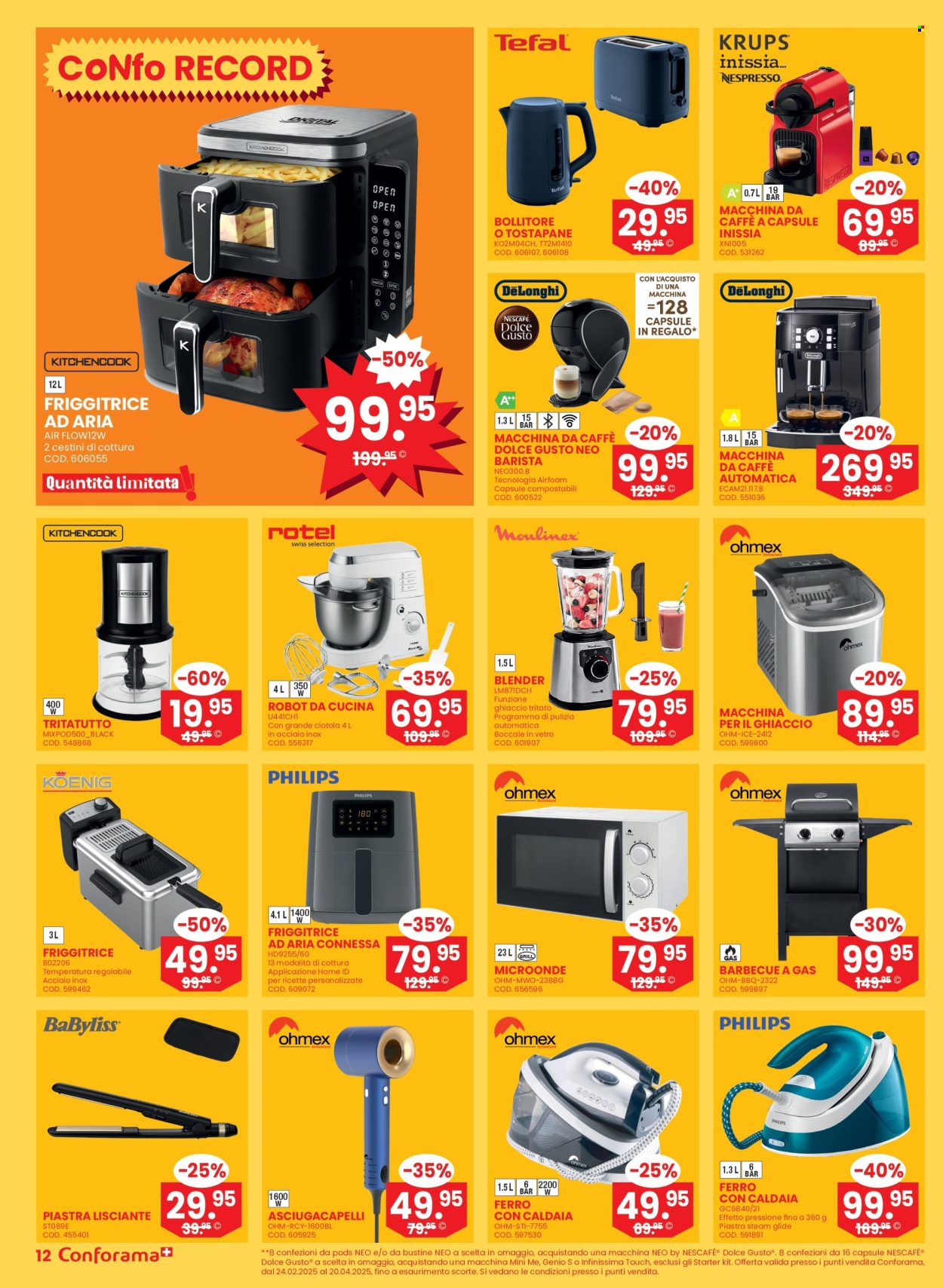 Volantino Conforama - 25.3.2025 - 8.4.2025. Pagina 12