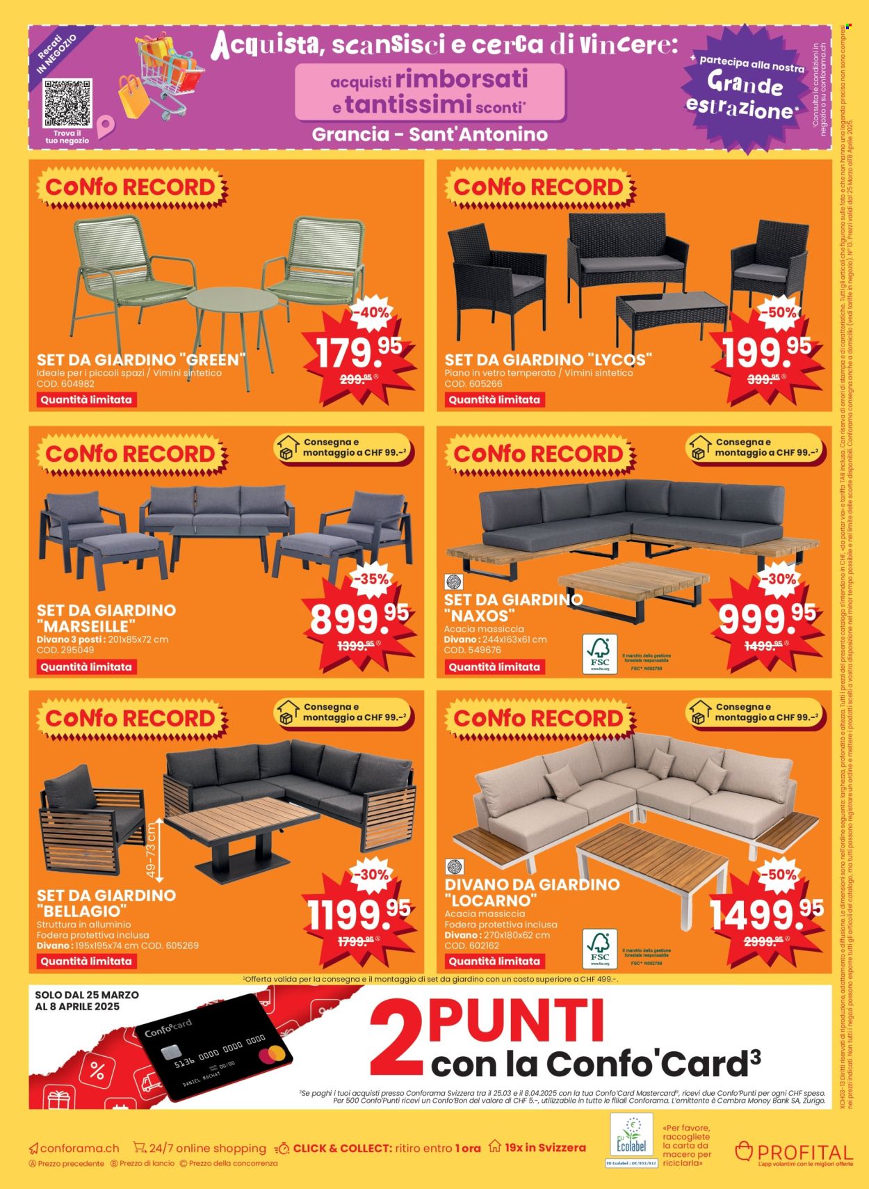 Volantino Conforama - 25.3.2025 - 8.4.2025. Pagina 16